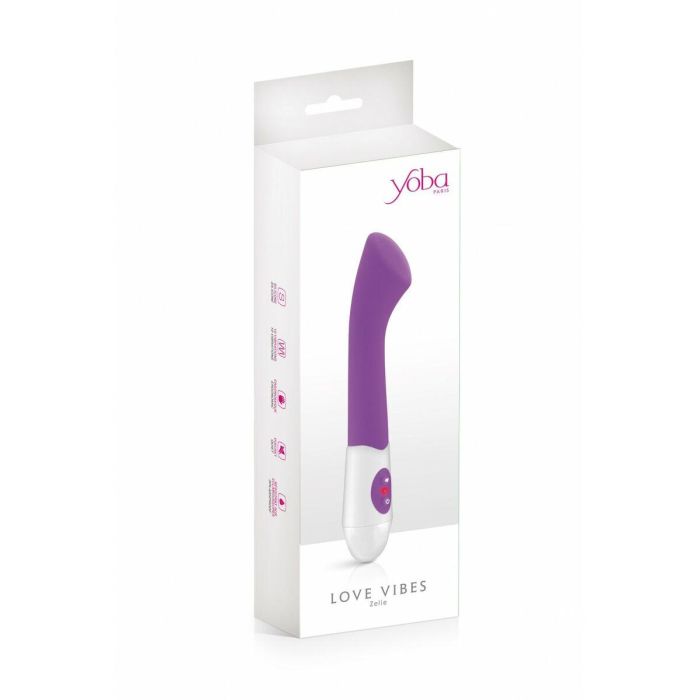 Vibrador de Punto G Yoba Morado Silicona 1 Vibrador de Punto G Yoba Morado Silicona 1