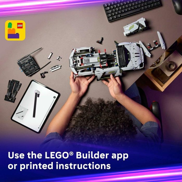LEGO Technic Lamborghini Revuelto Superdeportivo 42214 | Set de Construcción de 1135 Piezas para Niños y Adultos 8 LEGO Technic Lamborghini Revuelto Superdeportivo 42214 | Set de Construcción de 1135 Piezas para Niños y Adultos 8