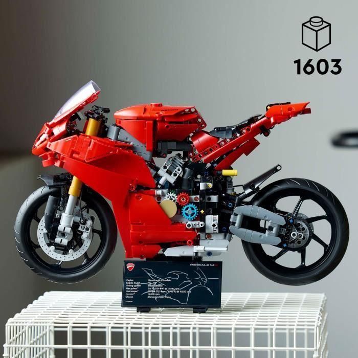 LEGO Technic 42202 Ducati Panigale V4 S Motorcycle - Motocicleta para construir para adultos 1 LEGO Technic 42202 Ducati Panigale V4 S Motorcycle - Motocicleta para construir para adultos 1