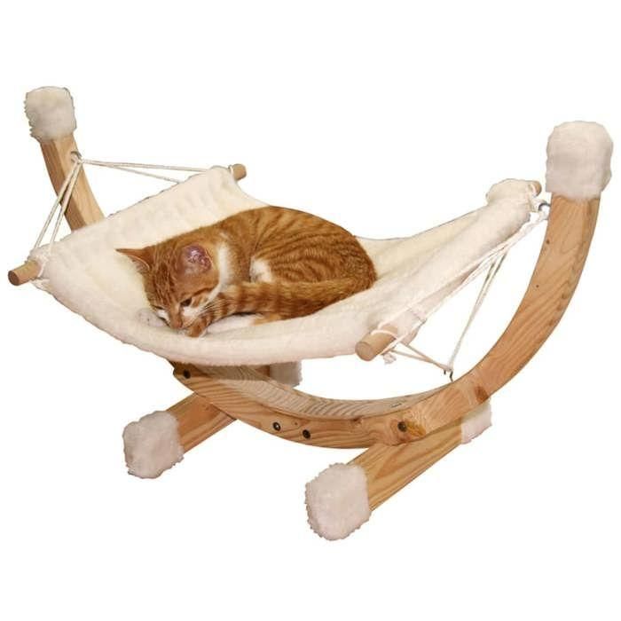 Hamaca Colgante para Gatos Kerbl Siesta 73 x 36 x 34 cm Blanco 2