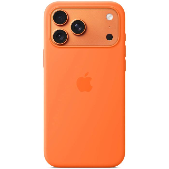Apple iPhone 17 Pro Max - Funda de Silicona con MagSafe Color Naranja - Ref. MGFL4ZMA