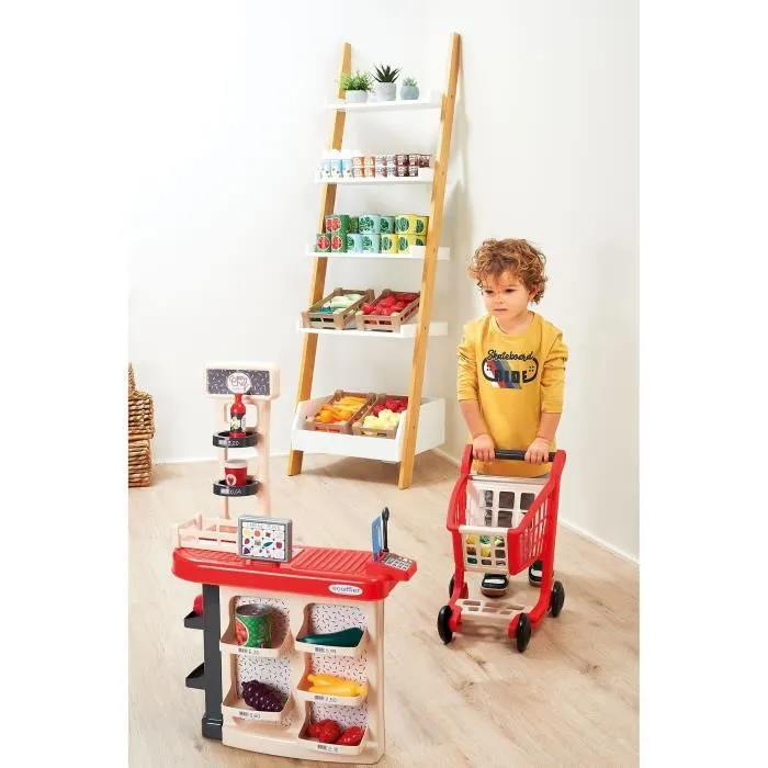 Ecoiffier 1676 Caja y Carro Tienda Juego Juguete Infantil 4