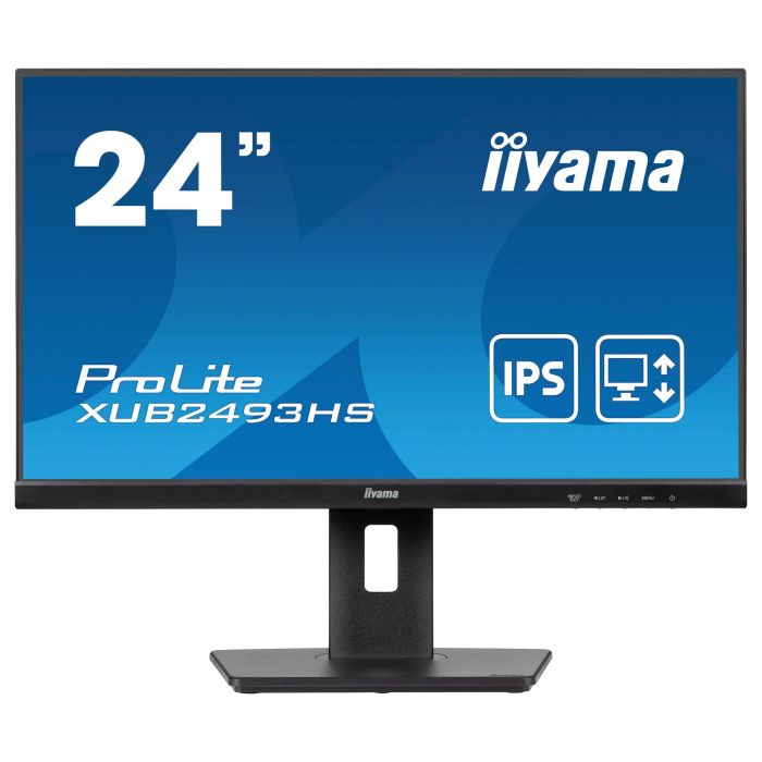 Iiyama XUB2493HS-B6 Monitor 24" IPS FHD 1920x1080 100Hz 4ms HDMI DisplayPort Altavoces Ajuste Altura 1