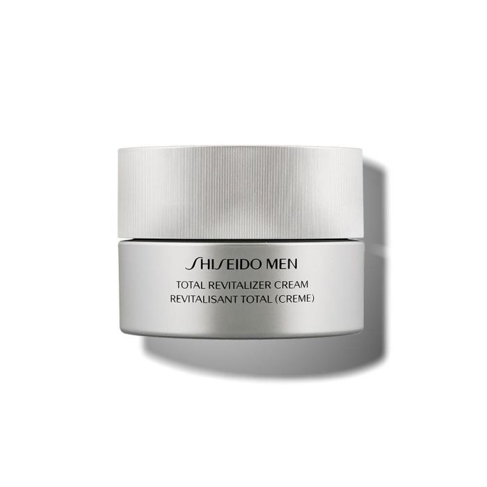 Shiseido Men Total Revitalizer Cream, Crema Facial Antiedad, Antiarrugas y Antifatiga para Hombre. Combate 5 Signos Envejecimiento. 50 ml.