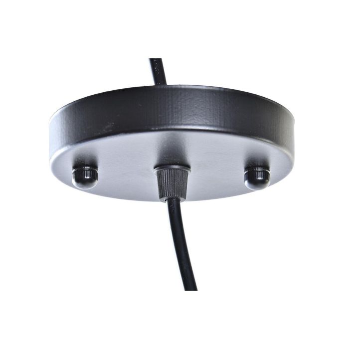 DKD Home Decor Lámpara de Techo Colonial Negra de Bambú, con 1 Bombilla E27 50W 220V, 40cm Ancho x 40cm Largo x 35cm Alto 2 DKD Home Decor Lámpara de Techo Colonial Negra de Bambú, con 1 Bombilla E27 50W 220V, 40cm Ancho x 40cm Largo x 35cm Alto 2