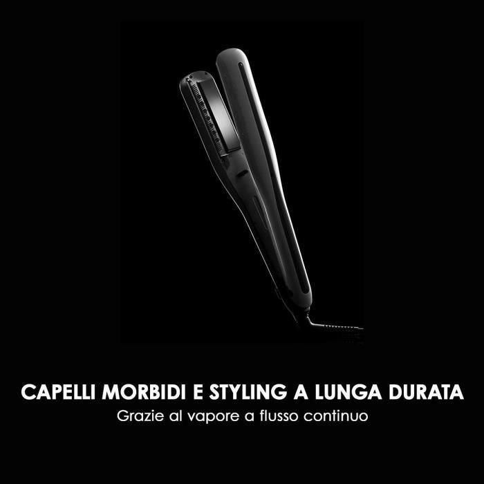 Plancha de Vapor Profesional - Bellissima - Steam Elixir - Placa Cerámica + Aceite de Argán + Funda Protectora - 4 Temperaturas 2 Plancha de Vapor Profesional - Bellissima - Steam Elixir - Placa Cerámica + Aceite de Argán + Funda Protectora - 4 Temperaturas 2