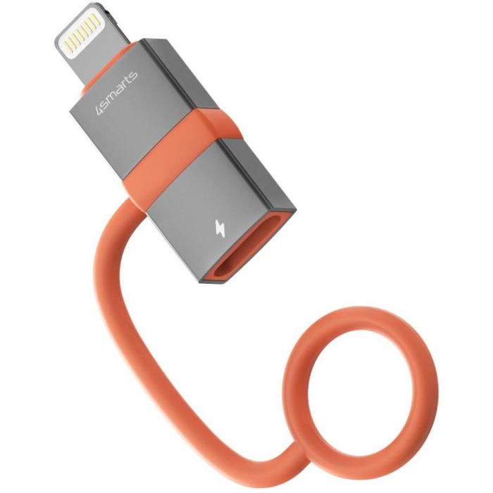 4smarts USB-C auf Adapter Lightning PD 27W 2er Set. grau 3