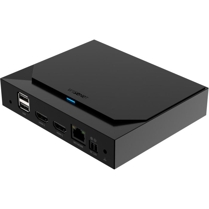 Hanwha Wisenet SPD-152 Decodificador de Vídeo para hasta 64 Canales, 8MP@60fps, Doble Puerto HDMI UHD, PoE/12V DC 1 Hanwha Wisenet SPD-152 Decodificador de Vídeo para hasta 64 Canales, 8MP@60fps, Doble Puerto HDMI UHD, PoE/12V DC 1
