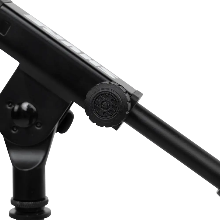 SBG Soporte de Micrófono de Suelo con Base Trípode, Altura Regulable 1143-1765mm y Mango Ergonómico 6