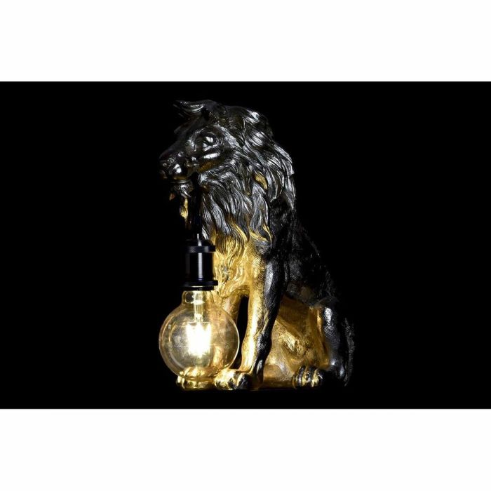 Lampara Sobremesa Glam DKD Home Decor Dorado 18 x 35.5 x 31.5 cm 3 Lampara Sobremesa Glam DKD Home Decor Dorado 18 x 35.5 x 31.5 cm 3