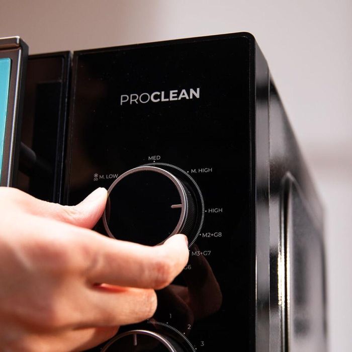 Microondas con Grill Cecotec Proclean 4120 Negro 800 W 23 L 7