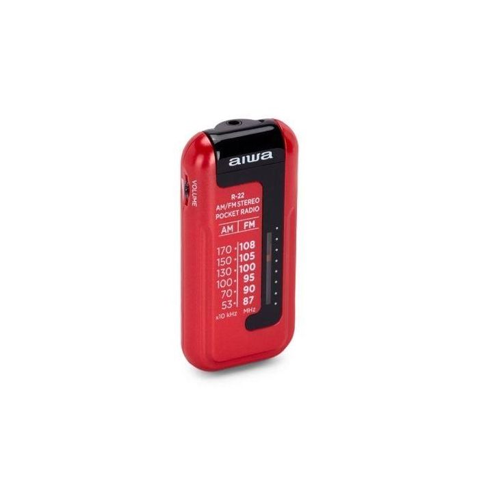 Radio Portátil Aiwa R22RD Rojo 1