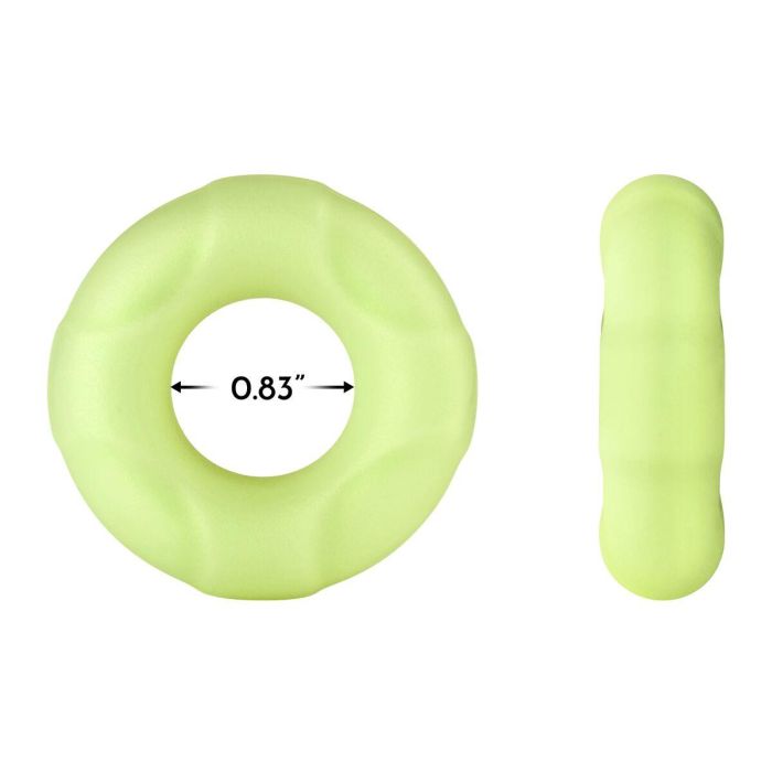 Anillo para el Pene Forto Blanco M Ø 21 mm 3