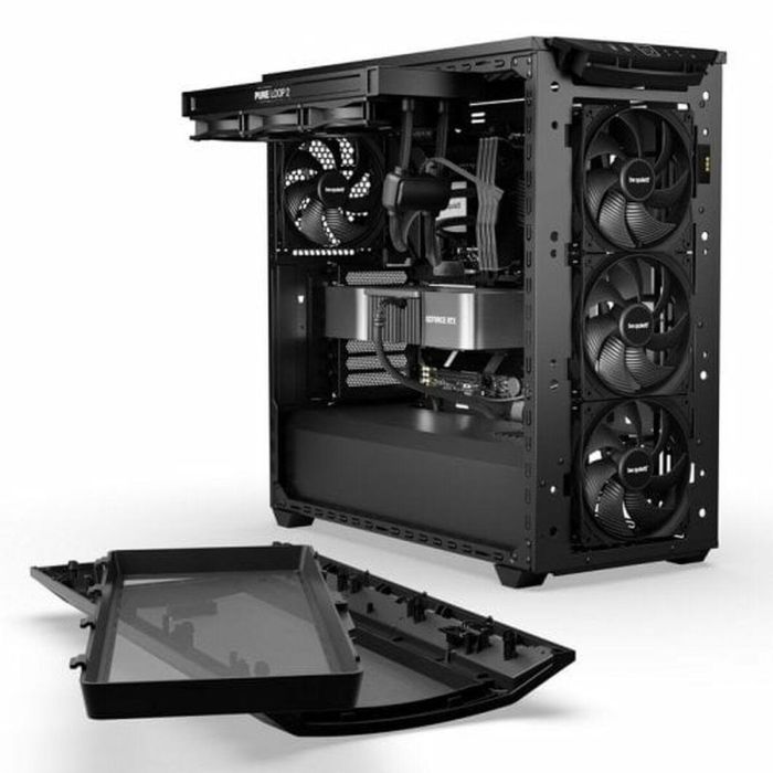 be quiet! SHADOW BASE 800DX Black Midi Tower PC Negro con Ventana Lateral e Iluminación Multi-Color, Soporte EATX 17 be quiet! SHADOW BASE 800DX Black Midi Tower PC Negro con Ventana Lateral e Iluminación Multi-Color, Soporte EATX 17