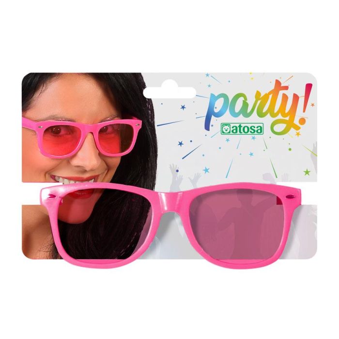 Gafas Rosa Carnaval Mujer Adulto 1