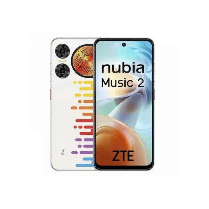 ZTE Nubia Music 2 Smartphone 4GB/128GB/6.6"/ Melody Wave con Sonido 2.1 y Luces Rítmicas P963F18-MW