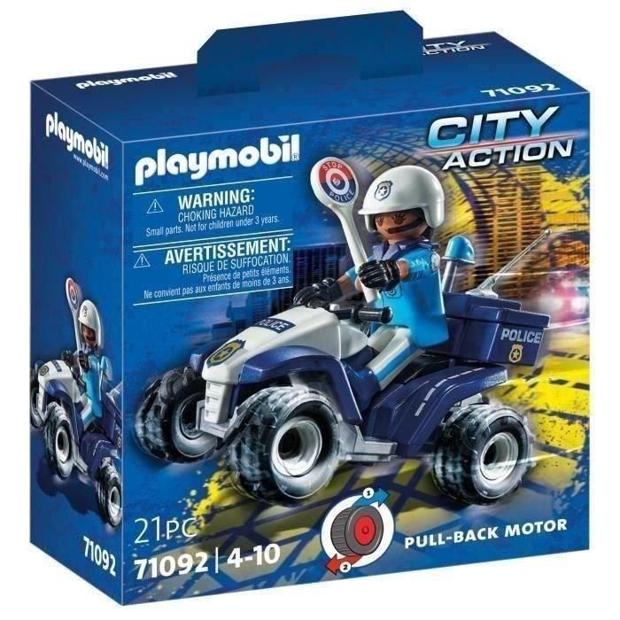 PLAYMOBIL - 71092 - Policía y quad