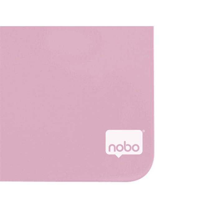 Pizarra Nobo Magnetica Para El Hogar Color Rosa 360x360 mm 2