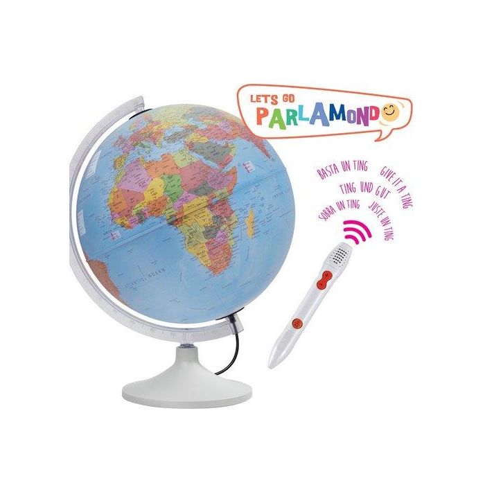 Esfera Interactiva Fyp Parlamondo Con Luz 30 Cm