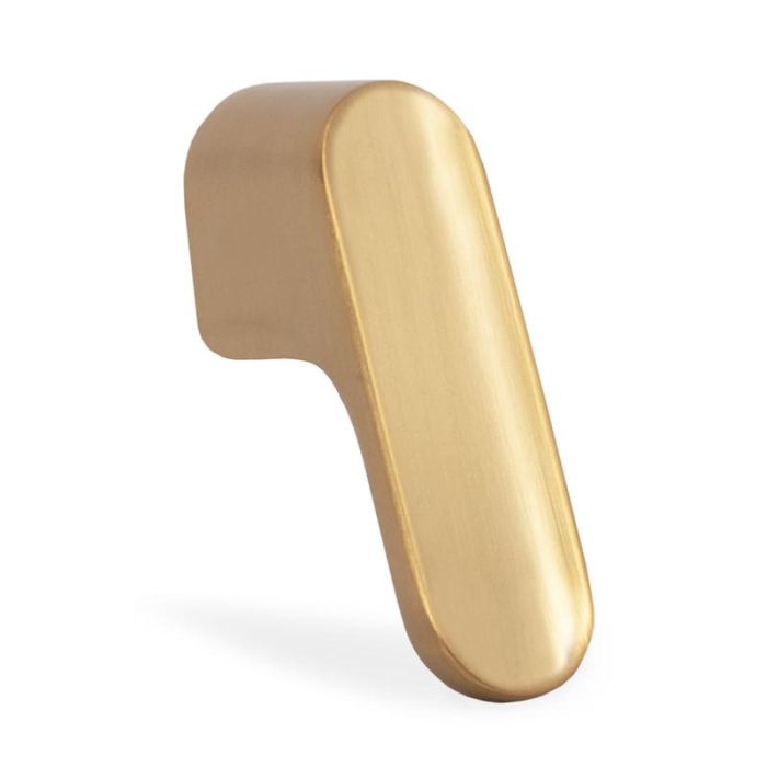 Viefe Pomo Zamak Modelo Luv 17x51 Níquel Cepillado, Blanco Mate, Negro Mate, Latón Cava