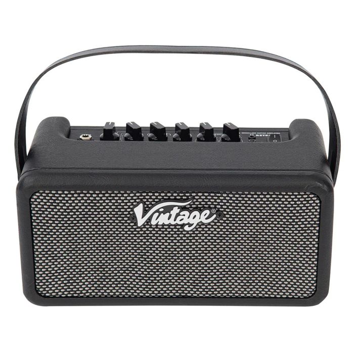 Vintage Retro 15 Amplifier With Dsp - Black
