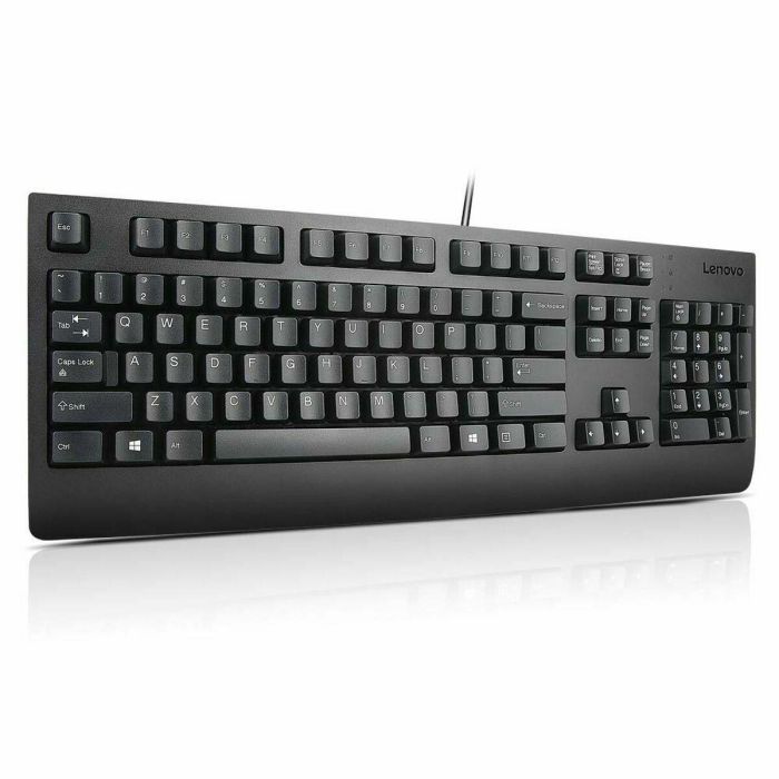 Teclado Lenovo Qwerty Español Negro 1 Teclado Lenovo Qwerty Español Negro 1