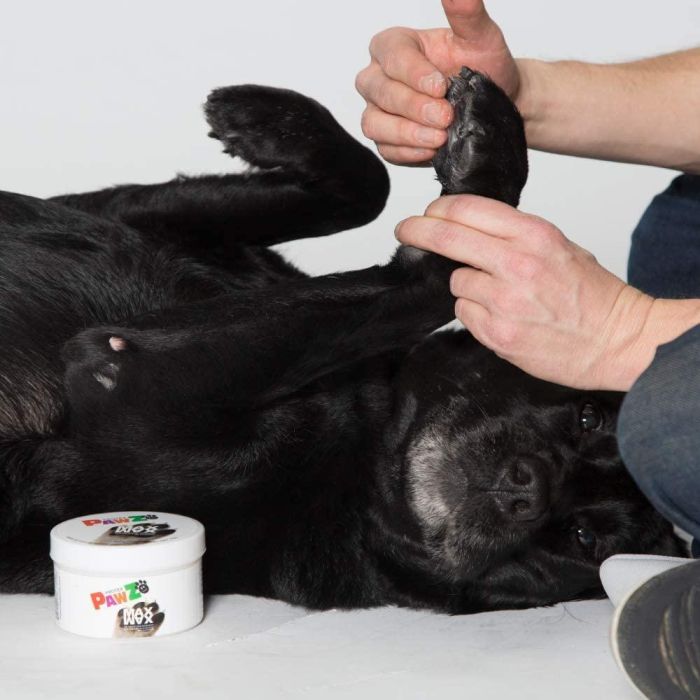 Pawz Maxwax Cera Protectora Almohadillas Perro Nieve Asfalto Caliente Patas Agrietadas Secas Codos Narices Cuidado 200 gr 2