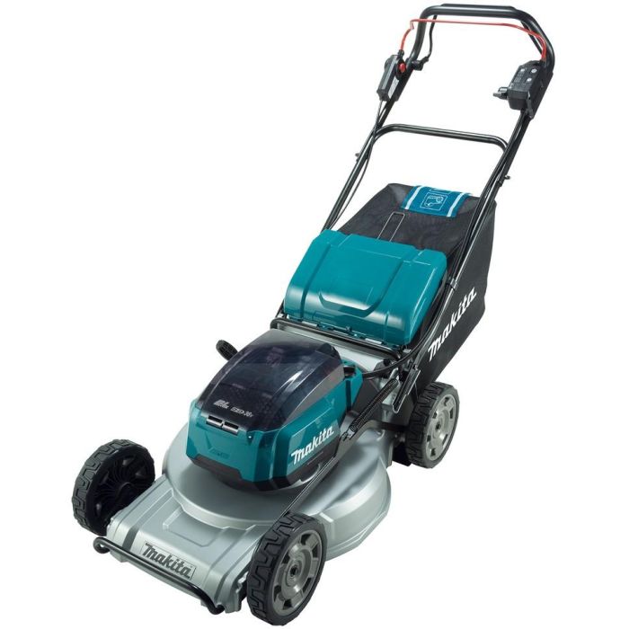 Makita DLM537Z Cortacésped manual a batería 1700 m² 53 cm cortacésped sin cable autopropulsado para césped