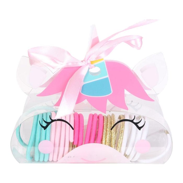 Tom et Zoe Juego de 25 Gomas de Pelo Elásticas para Niñas con Diseños de Gato, Unicornio y Cisne 5