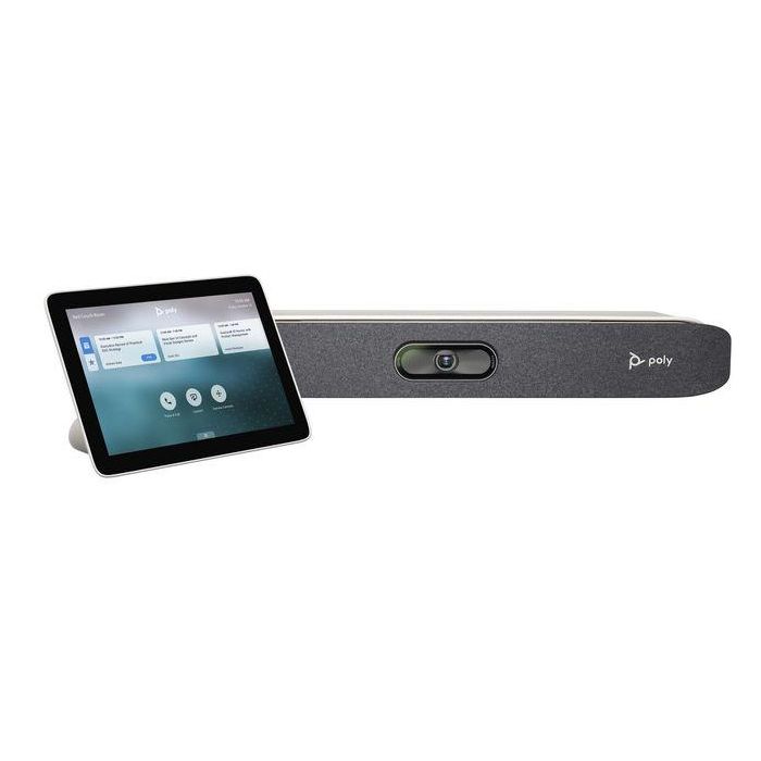 HP Poly Studio X30 Barra de Video Todo en Uno con Controlador TC8 para Salas Pequeñas 1