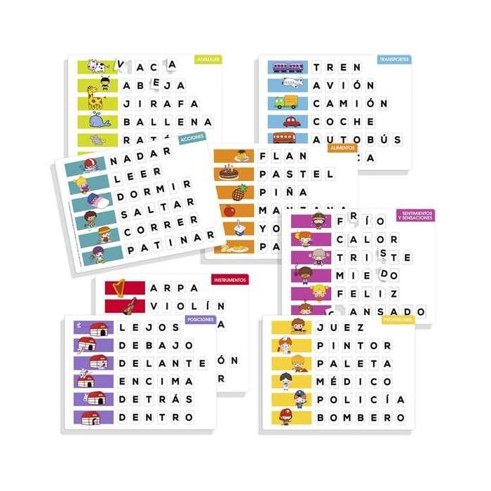 Juego educativo formar palabras 2 Juego educativo formar palabras 2