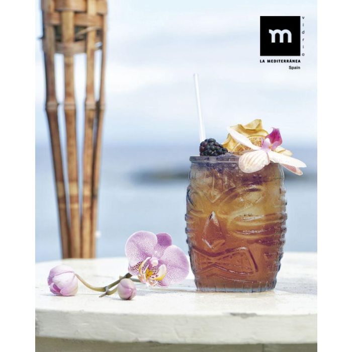 Vaso Bajo Tiki 500 ml - La Mediterranea (24 Unidades) 6 Vaso Bajo Tiki 500 ml - La Mediterranea (24 Unidades) 6