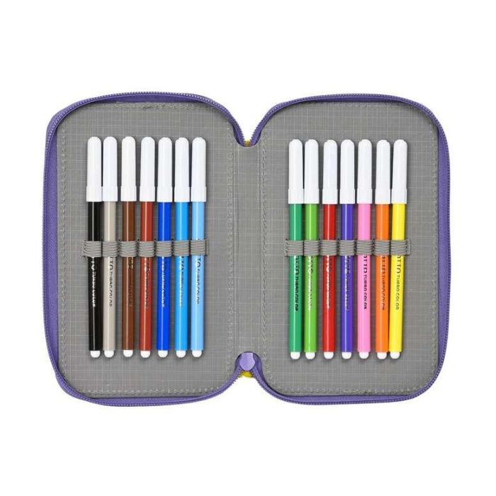 Plumier Doble SuperThings Guardians of Kazoom Amarillo Morado (28 piezas) 4 Plumier Doble SuperThings Guardians of Kazoom Amarillo Morado (28 piezas) 4