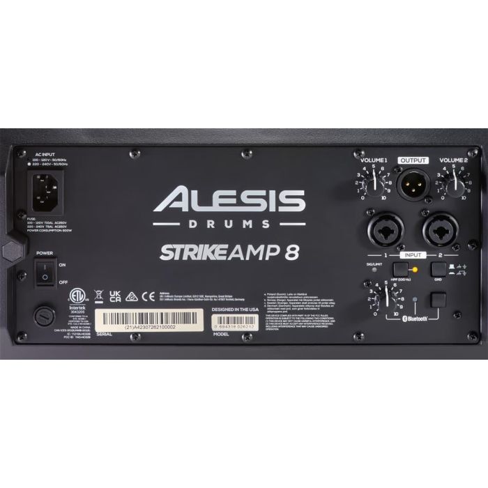 Alesis Amp8 Mkii Monitor Activo para Batería Electrónica 1100W RMS Bluetooth 3