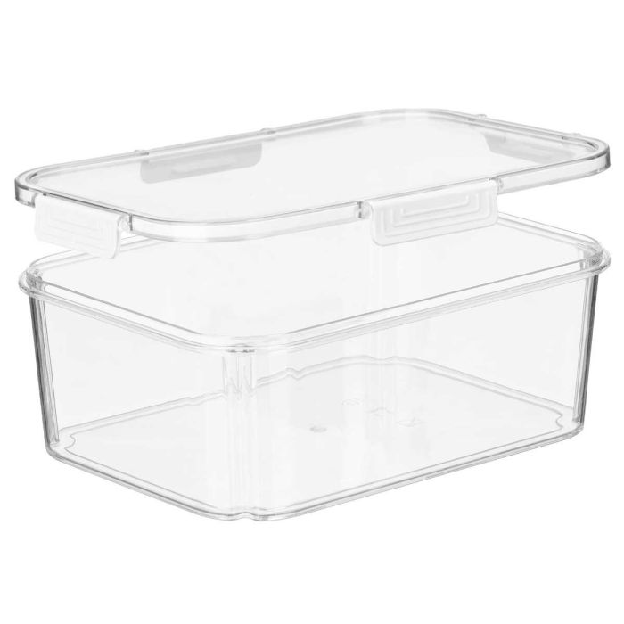Fiambrera Rectangular Hermetica Blanca 460Ml Leknes 15X6CM (24 Unidades) 1 Fiambrera Rectangular Hermetica Blanca 460Ml Leknes 15X6CM (24 Unidades) 1