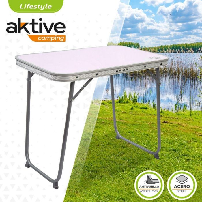 Mesa Plegable Aktive 60 x 50 x 40 cm (4 Unidades) 5 Mesa Plegable Aktive 60 x 50 x 40 cm (4 Unidades) 5