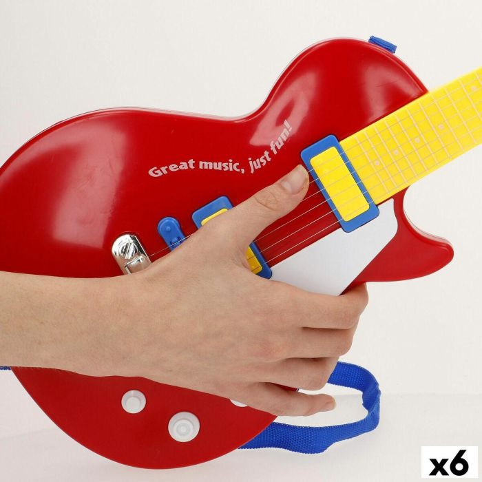 Guitarra Infantil Bontempi 20 x 56 x 4 cm (6 Unidades) 15 Guitarra Infantil Bontempi 20 x 56 x 4 cm (6 Unidades) 15