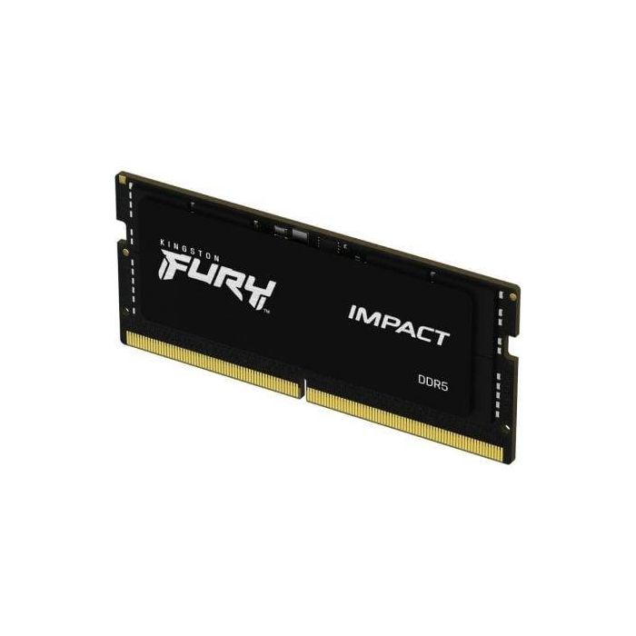 Kingston FURY KF556S40IB-16 Memoria RAM Impact 16GB DDR5 5600MHz CL40 1.1V SODIMM 1 Kingston FURY KF556S40IB-16 Memoria RAM Impact 16GB DDR5 5600MHz CL40 1.1V SODIMM 1