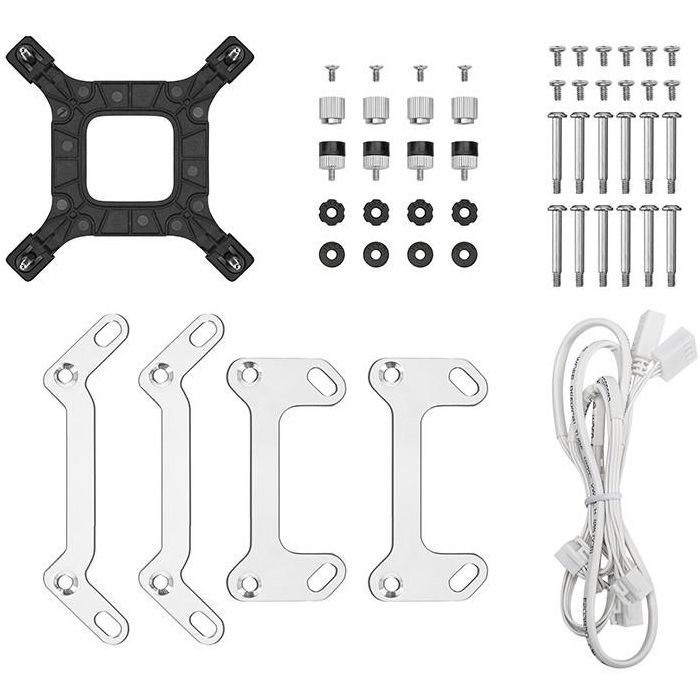 K Cooler Wasserkühlung Deepcool LM360 White 4