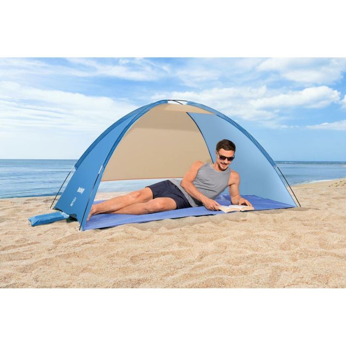 Bestway Tienda Polyester Fibra de Vidrio UPF 80+ 200x120x95 cm Camping y Playa 68105 5