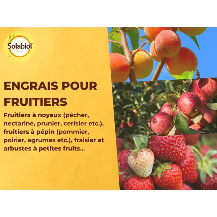Solabiol SOFRUY15 Fertilizante para Frutas 1.5 Kg 3