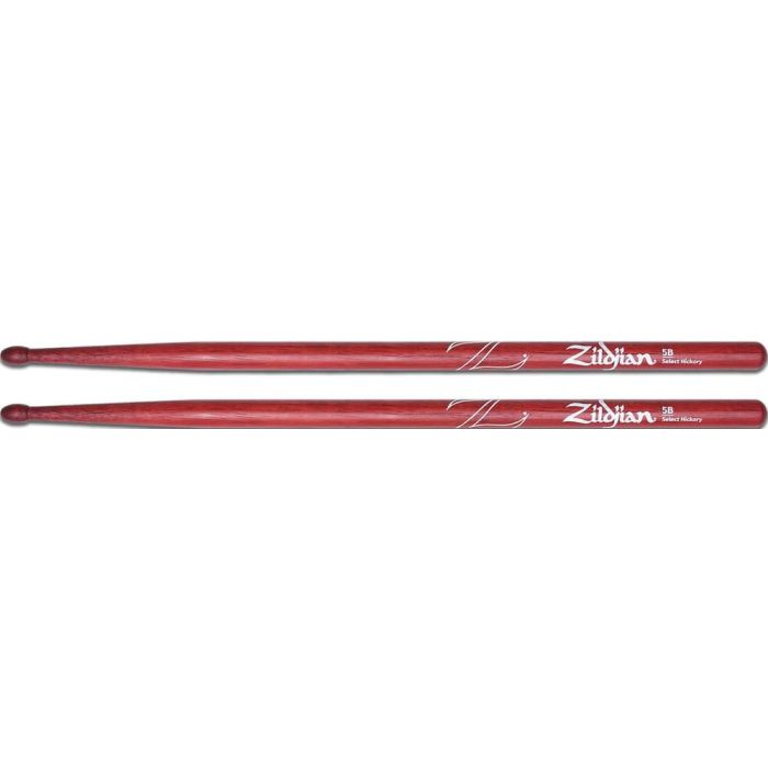 Zildjian 5B Z Baquetas Hickory Rojas