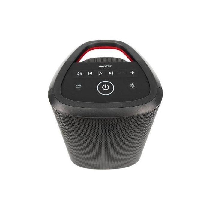 Woxter SO26-108 Altavoz Portátil Bluetooth Monster XL 100W con Luces LED, Resistente al Agua IPX5, TWS y Batería 4000mAh USB-C 2 Woxter SO26-108 Altavoz Portátil Bluetooth Monster XL 100W con Luces LED, Resistente al Agua IPX5, TWS y Batería 4000mAh USB-C 2