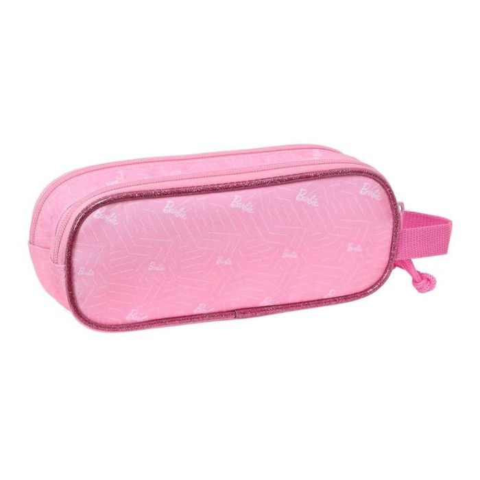 Portatodo Doble Barbie Girl Rosa 21 x 8 x 6 cm 1 Portatodo Doble Barbie Girl Rosa 21 x 8 x 6 cm 1