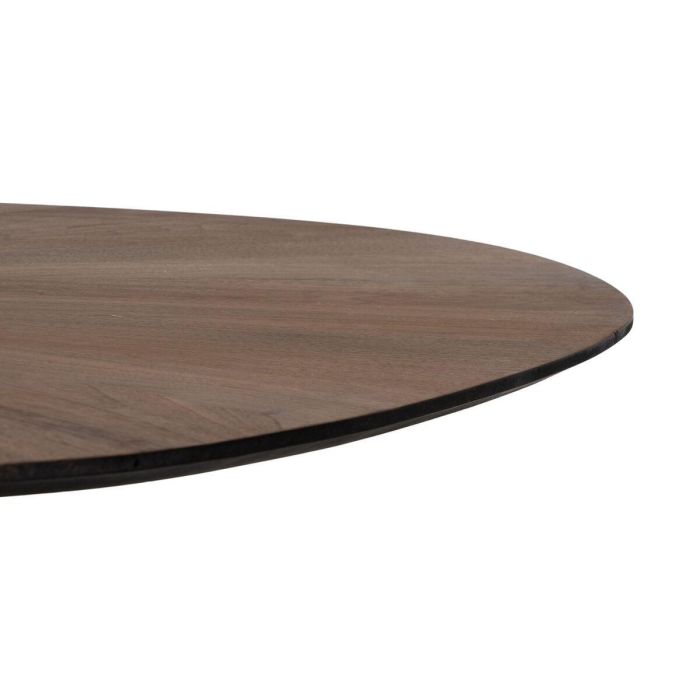 Mesa de Comedor Negro Natural Hierro 178 x 80 x 77 cm 4