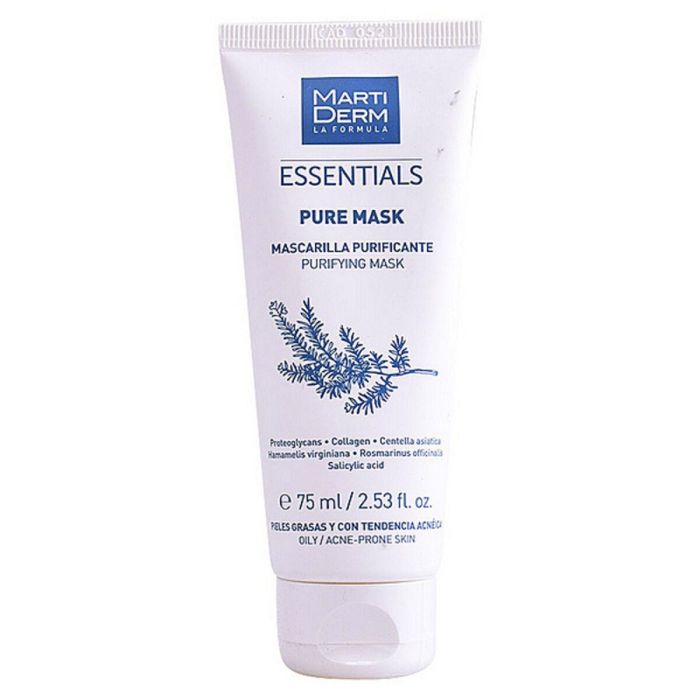 Martiderm PURE-MASK Mascarilla Facial Purificante para Piel Grasa y con Tendencia Acnéica - 75 ml Martiderm PURE-MASK Mascarilla Facial Purificante para Piel Grasa y con Tendencia Acnéica - 75 ml