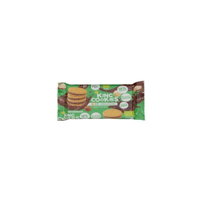 King Cookies Galletas Proteicas con Chocolate sin Azúcar Añadido 70g