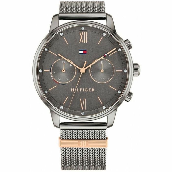Reloj Unisex Tommy Hilfiger 1782304 Gris oscuro (Ø 37 mm)