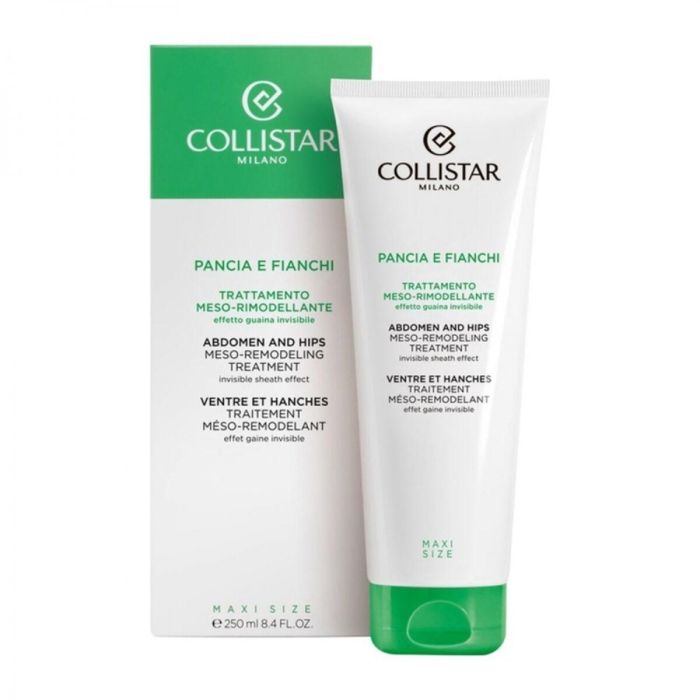 Collistar Vientre y Caderas Tratamiento Remodelante Reductor Intensivo con Efecto Meso-Remodelación y Faja Invisible Crema 250 ml