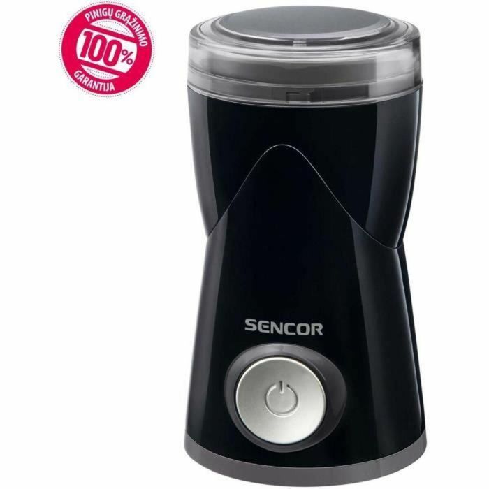 Molinillo de café eléctrico - SENCOR - SCG 1050BK - 150 W - Capacidad 50 g - Finura de café molido regulable - Negro 1